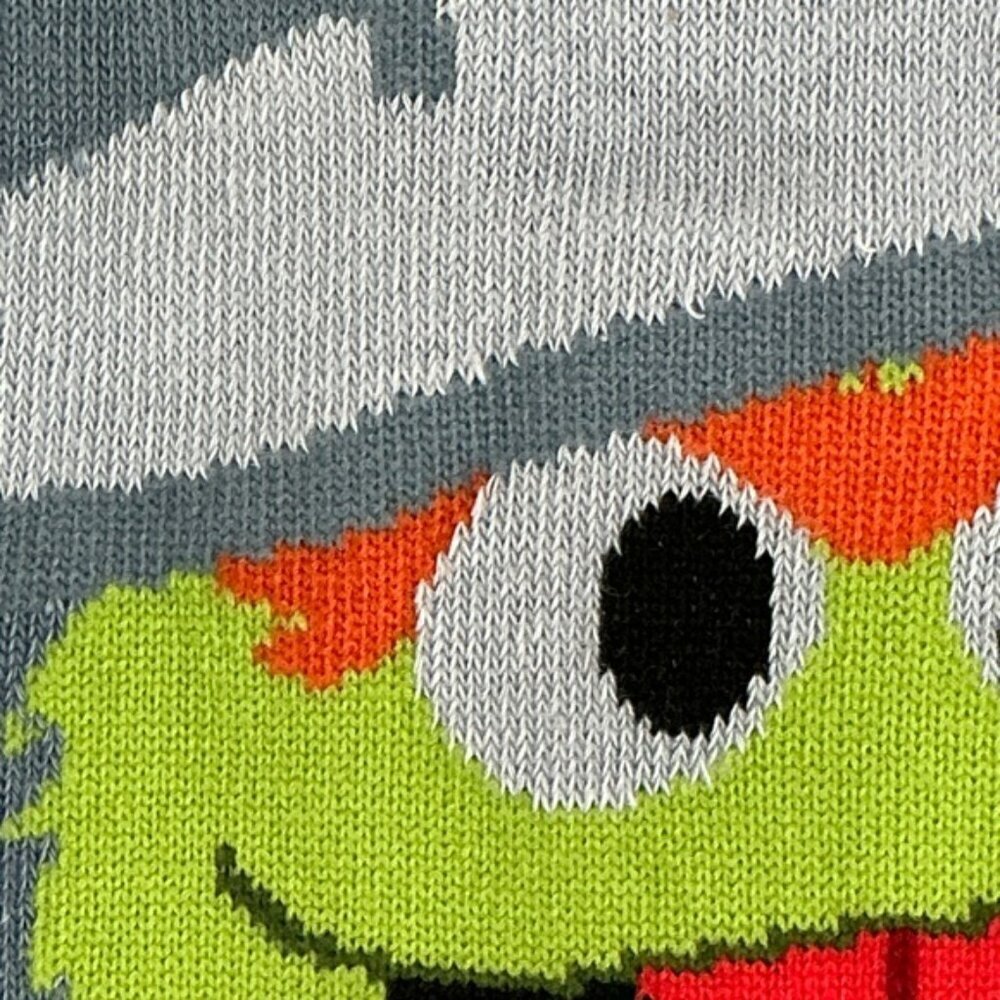 Sesame Street Crew Socks Oscar the Grouch Fun Novelty Adult Unisex Mens One Size - Picture 6 of 16